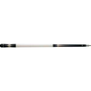  Pool Cue in Black with White Weight 21 oz. Sports 