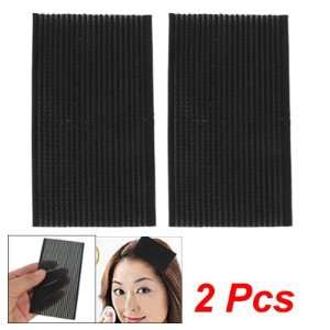   Tool Hair Fringe Patch Band Stick Black 2 Pcs