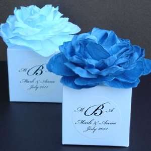  Personalized Flower Top Favor Boxes Wedding Favors Health 