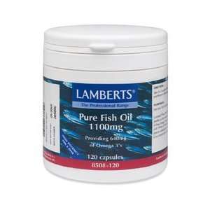   Lamberts Lamberts, Pure Fish Oil 1100 mg, 60 capsules Beauty