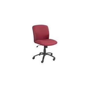  Uber Big and Tall Mid Back Chair in Burgundy by Safco 