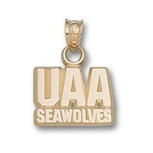    Alaska Seawolves 10K Gold UAA Pendant