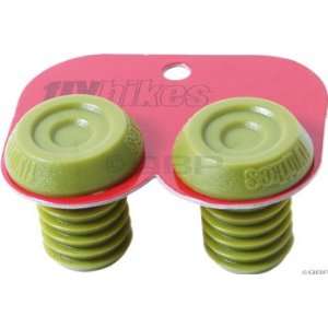  Flybikes Rubber Bar Ends Green
