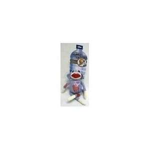  3 PACK CRINKLE CRITTER SOCK MONKEY SM, Color May Vary 