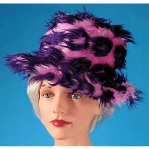  Furry Hat (Purple & Pink) 