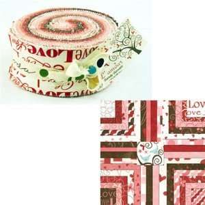  Moda LAMOUR Jelly Roll Arts, Crafts & Sewing