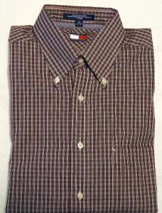 NEW Mens Tommy Hilfiger L/S dress shirt size 16 32/33  