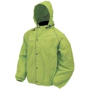  Frogg Toggs Road Toad Jacket Lime Green Small S FT63132 