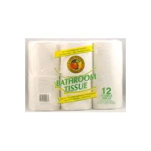   Recycled Bathroom Tissue 400 Two Ply Sheets per Roll    12 Rolls