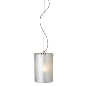  Eurofase 17424 011 Ayako 1 Light Large Pendent, Chrome 