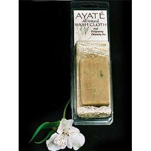  Ayate Washcloth with Bar Soap Beauty