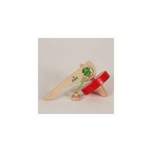  NIC Wooden Toys   Red Super Pegtop Toys & Games