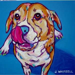  Jody Whitsell Print (Beagle   Tongue)