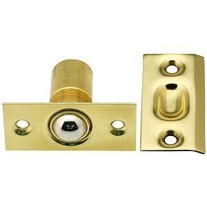   Lock Parts. Solid Brass Square Corner Ball Catch with Narrow Strike