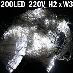  2x3m 200 led 8 mode Net String Light Festival Lamp for 