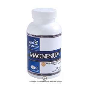  Nutri Supreme Research Kosher Magnesium with L Theanine   90 