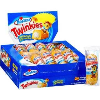 Twinkies Hostess Golden Sponge Cake, 24/1.5oz Cakes by Hostess