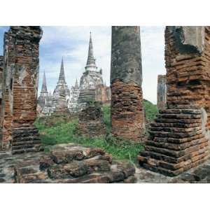  Ruins in the Old Capital of Ayutthaya, Unesco World 