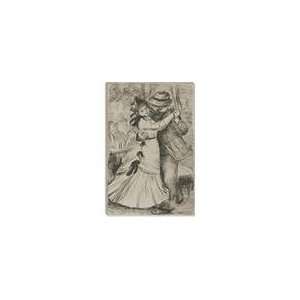 La Danse A La Campagne by Auguste Renoir aka Pierre Auguste Reno