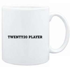  Mug White  Twenty20 Player SIMPLE / BASIC  Sports 