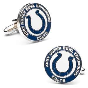  2007 Commemorative Indy Colts Cufflinks Jewelry