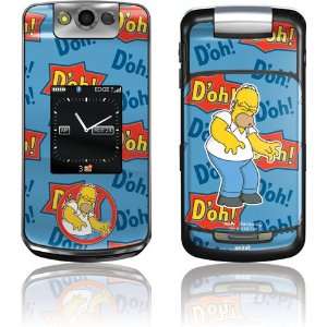  Homer DOH skin for BlackBerry Pearl Flip 8220 