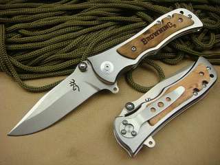   line lock Folding Pocket Knife Survival Camping Hunting knife 5  