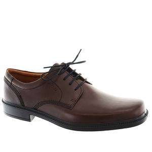 Ecco Mens Dress Oxford Shoes Arlanda Rust Leather  