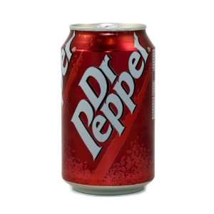 Dr. Pepper Soda, 12 oz Can (Pack of 24)  Grocery & Gourmet 