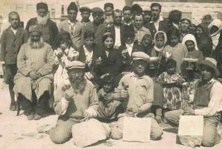 Bukharan Neighborhood   Kerem Avraham JERUSALEM PALESTINE 1933 REAL 