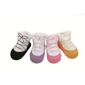  Baberoo Organic Cotton Baby Socks   Ballerina Design Baby