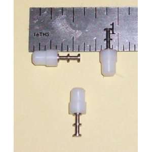  Press fit teflon terminals, double tinned turret (Pack of 