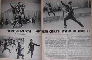   1976 inside kung fu magazine contents article arnold schwarzenegger
