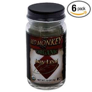 Red Monkey Organic Bay Leaf, 0.12 Ounce Grocery & Gourmet Food