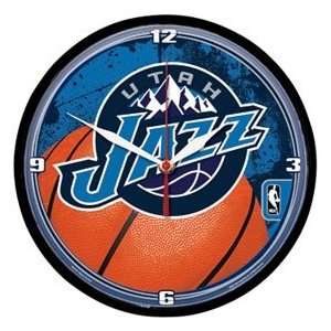  Utah Jazz Round Clock