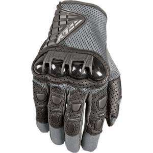  Fly Racing Coolpro Force Gloves   X Large/Black/Silver 
