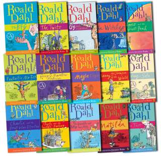 ROALD DAHL CHILDRENS COLLECTION 15 BOOKS BOX SET  