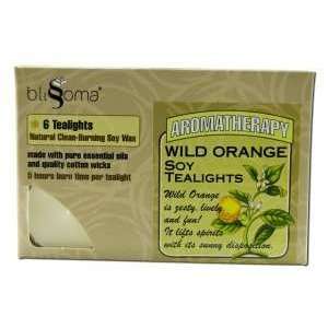  Irie Star Tealights Box of 6   Wild Orange by Irie Star 