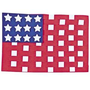  Flag Weaving Craft Kit   Craft Kits & Projects & Novelty 