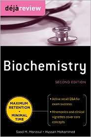 Deja Review Biochemistry, Second Edition, (0071627170), Saad Manzoul 