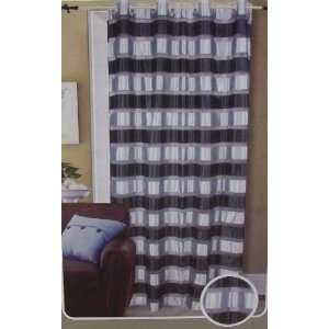   Tone Organza Panel Curtain with Grommets (55 X 90)