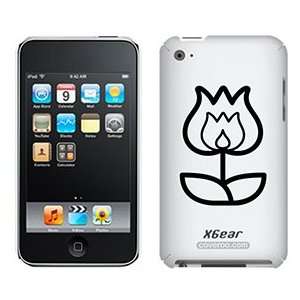    Decorated tulip on iPod Touch 4G XGear Shell Case Electronics