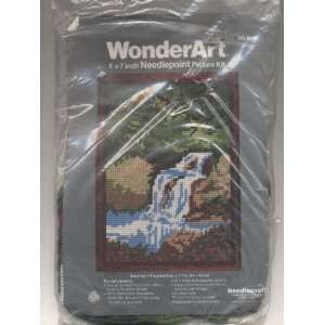   Waterfall Needlepoint Picture Kit Arts, Crafts & Sewing