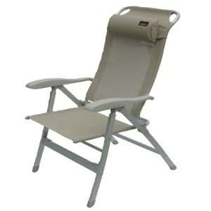  Mesh Folding Chair Camping Chair Portable Mesh Tan Beach 
