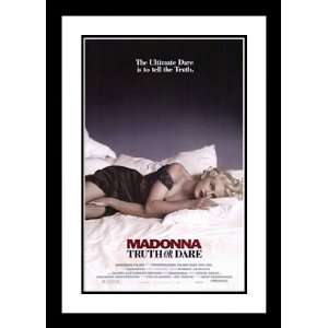  Madonna Truth or Dare 20x26 Framed and Double Matted Movie 