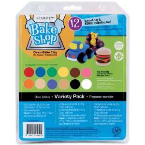  Sculpey Bake Shop Clay Variety Pack 14 Ounces 
