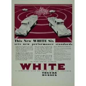  1930 Ad Vintage White Truck Model 51 AS Heavy Duty 