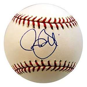  Rocco Baldelli Autographed / Signed Baseball   Tampa Bay 