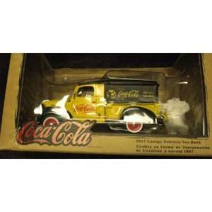  Coca Cola 1947 Canopy Delivery Van Bank Dodge Truck Toys & Games