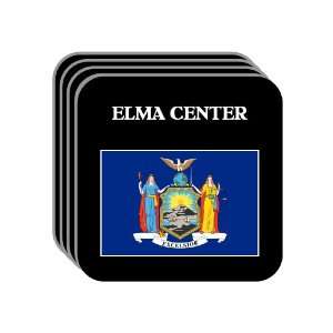 US State Flag   ELMA CENTER, New York (NY) Set of 4 Mini 
